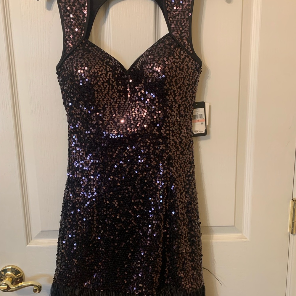 Sequin Sleeveless Dress